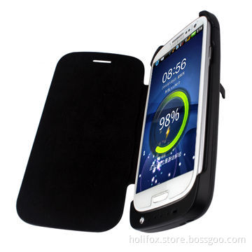 Power bank case for Samsung galaxy S3 with flip coverNew